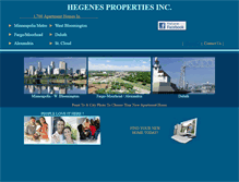 Tablet Screenshot of hegenes.com
